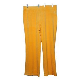 Juicy Couture by Olay Tracksuit Pants Orange Size 2X